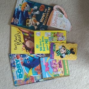 7 Kids books, various titles and authors, Good used condition.